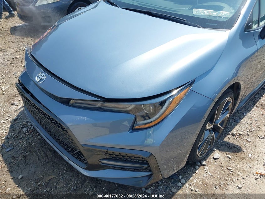 VIN JTDS4MCE9MJ071130 2021 TOYOTA COROLLA SE