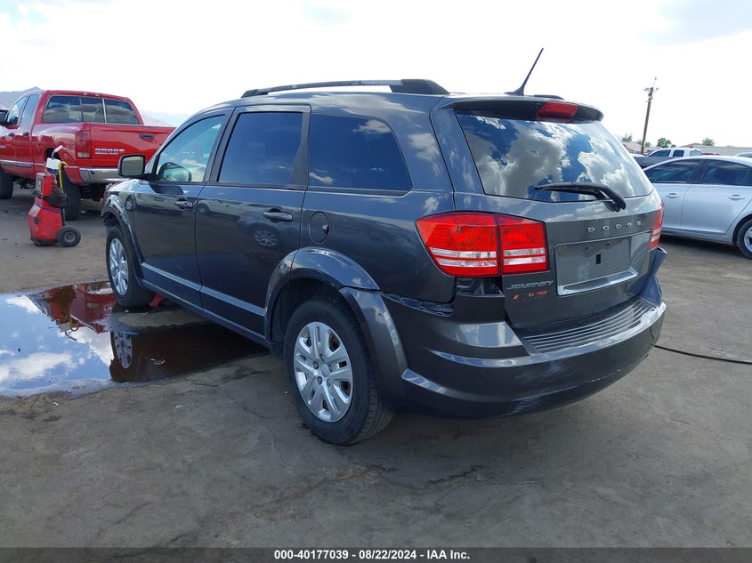 VIN 3C4PDCAB7HT605121 2017 DODGE JOURNEY SE