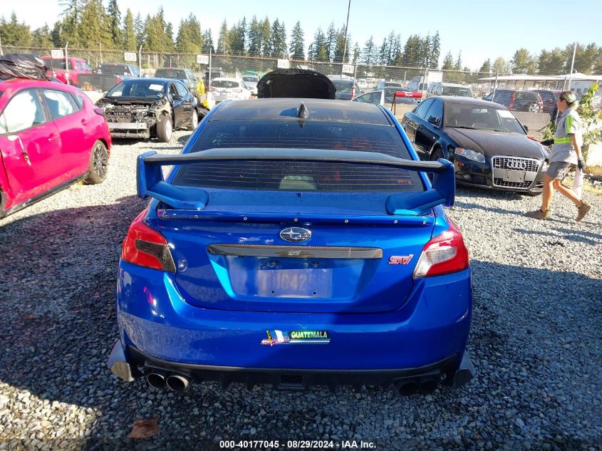 2018 Subaru Wrx Sti Limited VIN: JF1VA2T66J9803820 Lot: 40177045