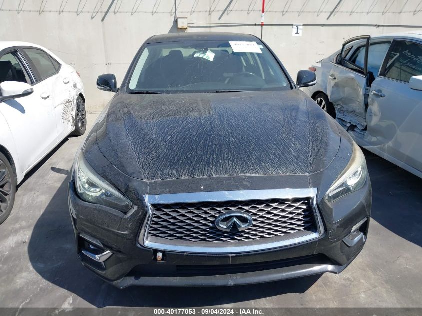 2019 Infiniti Q50 3.0T Luxe VIN: JN1EV7AP4KM511284 Lot: 40177053