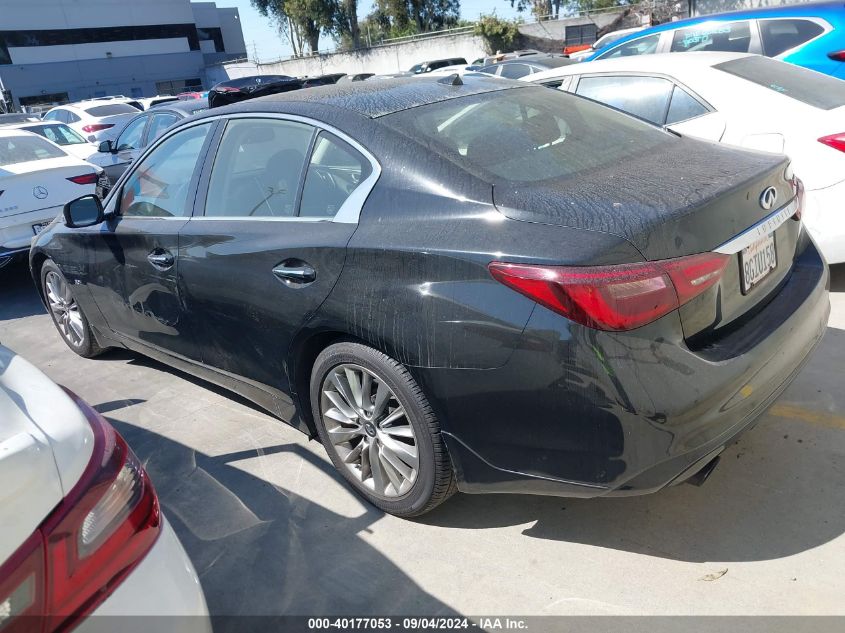 2019 Infiniti Q50 3.0T Luxe VIN: JN1EV7AP4KM511284 Lot: 40177053