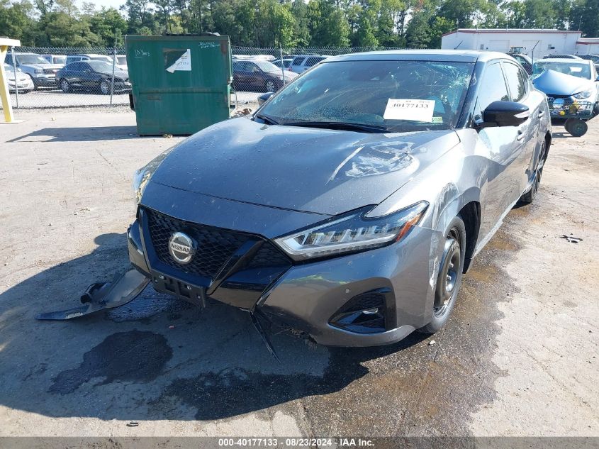 2021 Nissan Maxima Sr Xtronic Cvt VIN: 1N4AA6EV7MC516343 Lot: 40177133