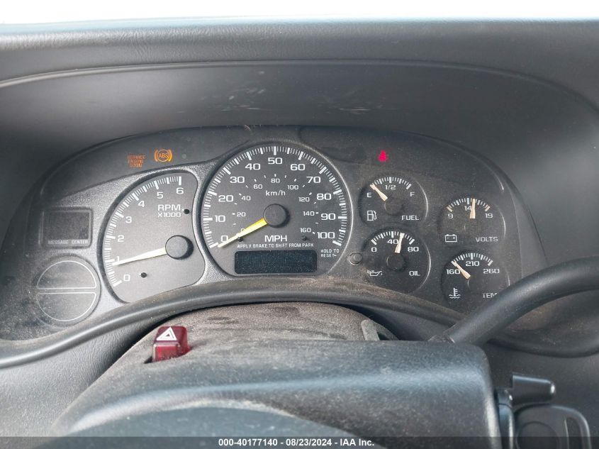 2000 GMC Sierra 1500 Sle VIN: 1GTEK19T4YE303381 Lot: 40177140