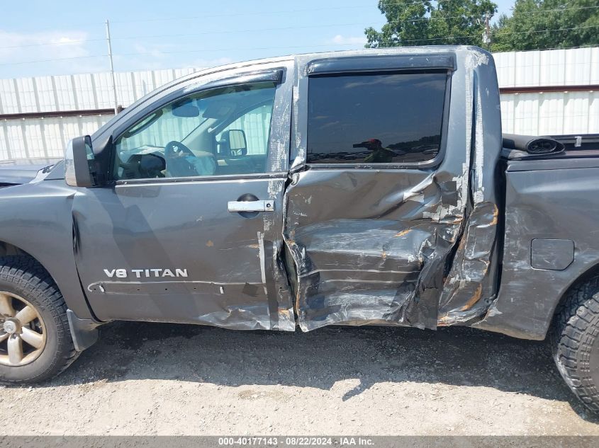 2008 Nissan Titan Se/Xe VIN: 1N6BA07DX8N346986 Lot: 40177143