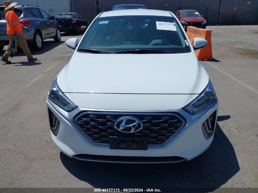 2022 Hyundai Ioniq Hybrid Se VIN: KMHC75LC7NU269166 Lot: 40177173