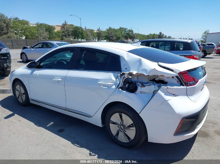 2022 Hyundai Ioniq Hybrid Se VIN: KMHC75LC7NU269166 Lot: 40177173