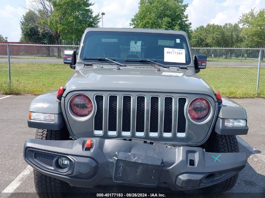 2019 Jeep Wrangler Unlimited Sahara 4X4 VIN: 1C4HJXEN3KW641849 Lot: 40177183