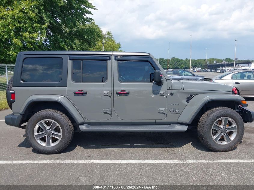 2019 Jeep Wrangler Unlimited Sahara 4X4 VIN: 1C4HJXEN3KW641849 Lot: 40177183