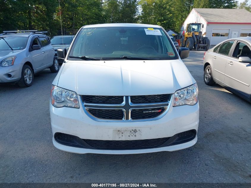 2019 Dodge Grand Caravan Se VIN: 2C4RDGBG1KR767329 Lot: 40177195