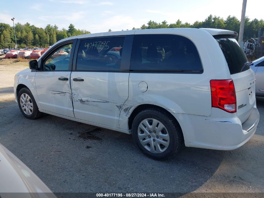 2019 Dodge Grand Caravan Se VIN: 2C4RDGBG1KR767329 Lot: 40177195