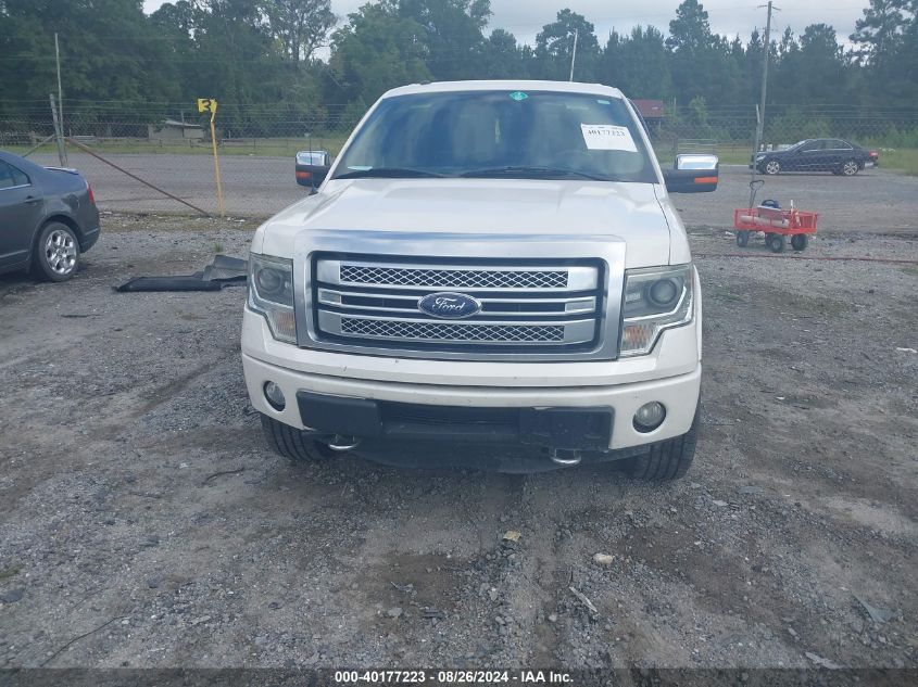 2014 Ford F-150 Platinum VIN: 1FTFW1ET8EFB60620 Lot: 40177223