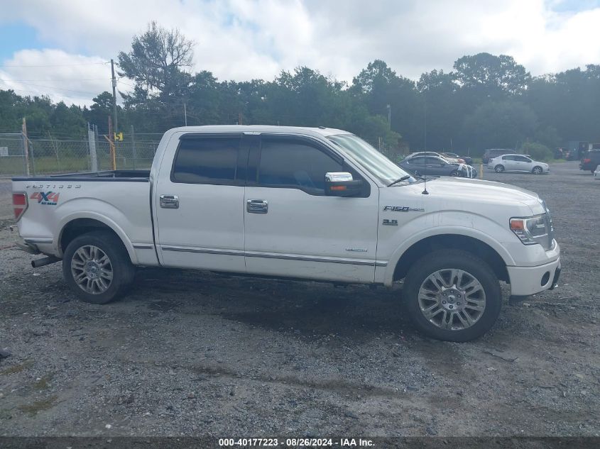 2014 Ford F-150 Platinum VIN: 1FTFW1ET8EFB60620 Lot: 40177223