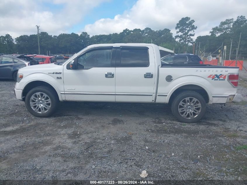 2014 Ford F-150 Platinum VIN: 1FTFW1ET8EFB60620 Lot: 40177223