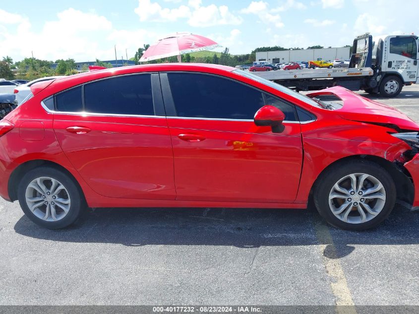 2019 Chevrolet Cruze Lt VIN: 3G1BE6SM6KS544486 Lot: 40177232