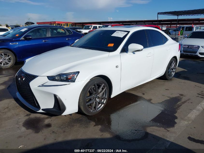 JTHC81D21K5038719 2019 LEXUS IS - Image 2