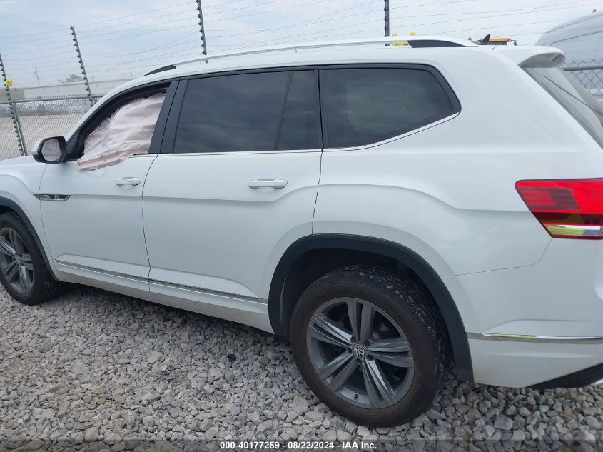 2019 Volkswagen Atlas 3.6L V6 Sel R-Line VIN: 1V2RR2CA5KC598941 Lot: 40177259