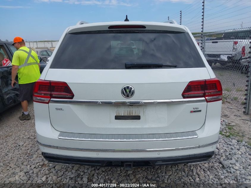 2019 Volkswagen Atlas 3.6L V6 Sel R-Line VIN: 1V2RR2CA5KC598941 Lot: 40177259