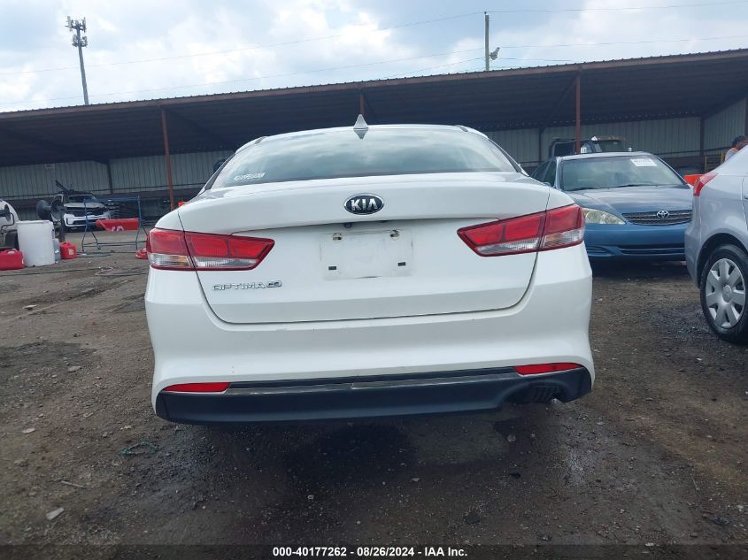 2016 KIA OPTIMA LX - KNAGT4L33G5098325