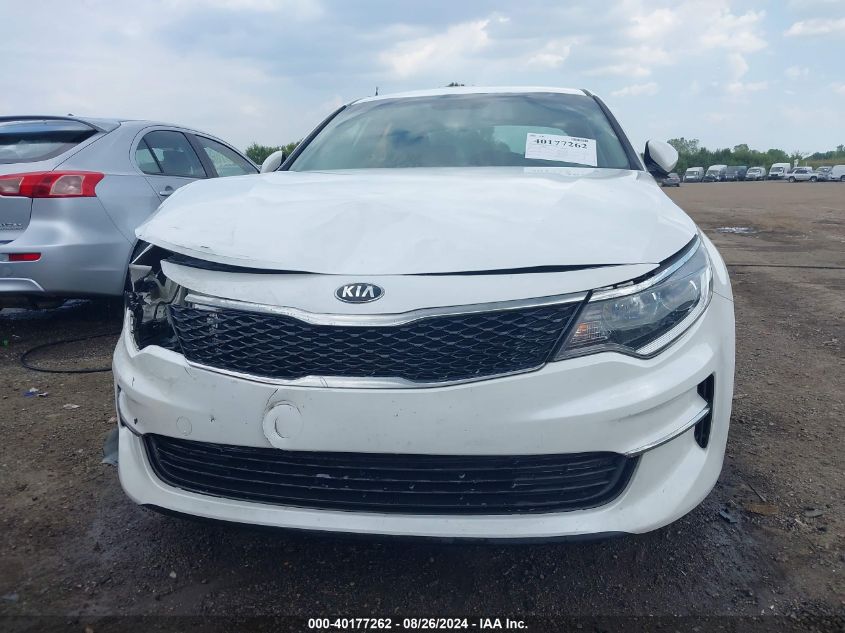 2016 Kia Optima Lx VIN: KNAGT4L33G5098325 Lot: 40177262