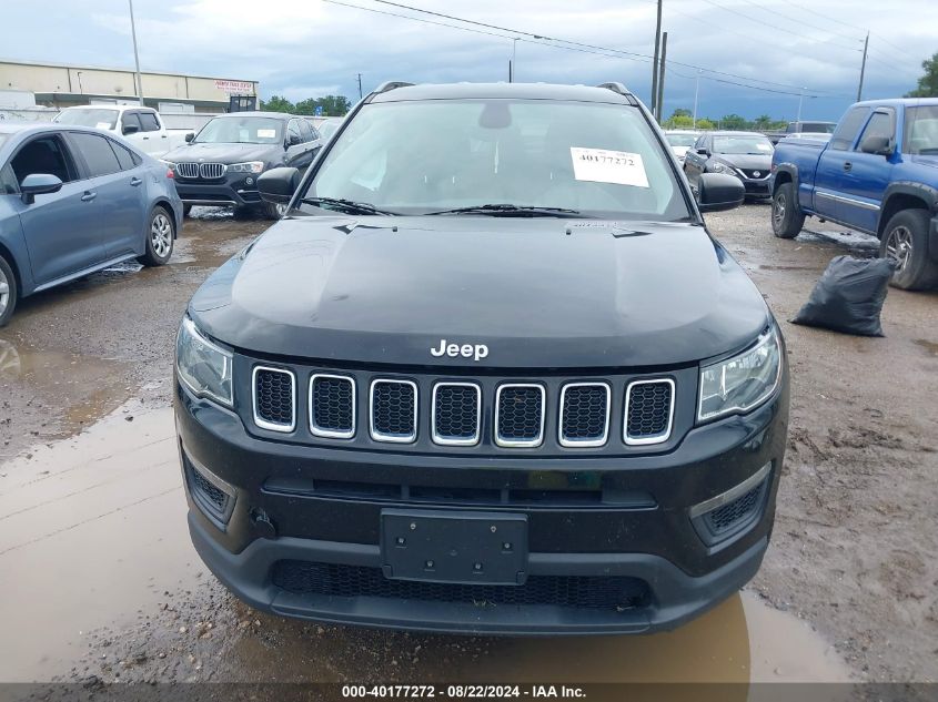 2018 Jeep Compass Sport 4X4 VIN: 3C4NJDAB0JT213531 Lot: 40177272