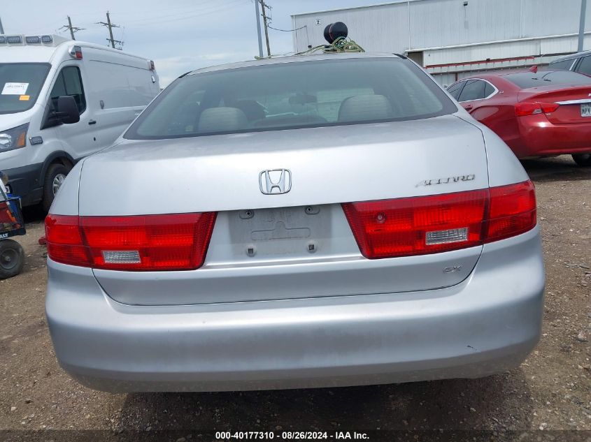 2005 Honda Accord 2.4 Ex VIN: JHMCM56725C007023 Lot: 40177310