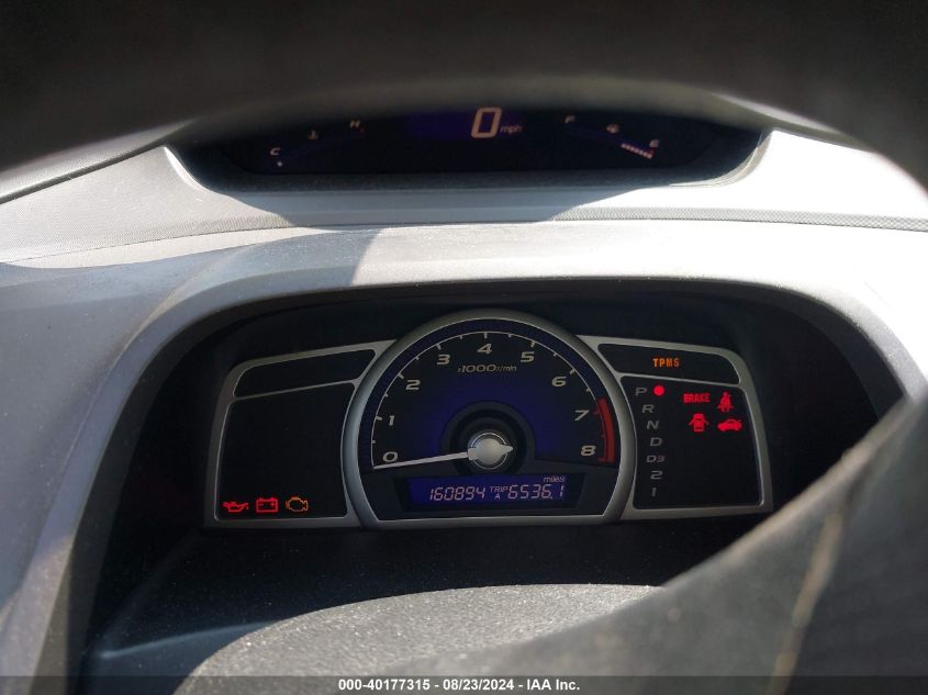 2009 Honda Civic Lx VIN: 1HGFA16579L024244 Lot: 40177315