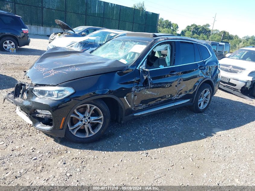 VIN 5UXTR9C56JLC75145 2018 BMW X3, Xdrive30I no.2