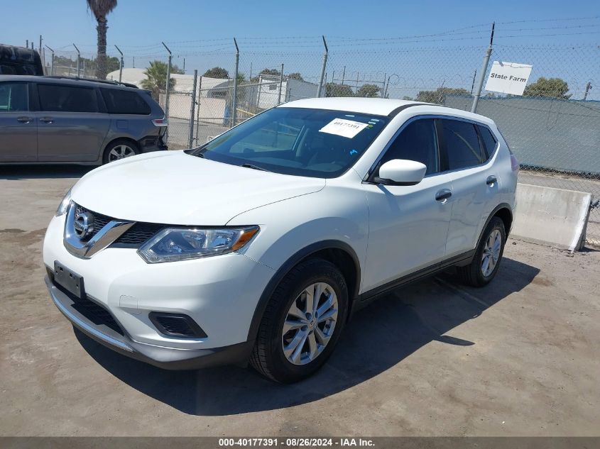 KNMAT2MT9GP648904 2016 NISSAN ROGUE - Image 2