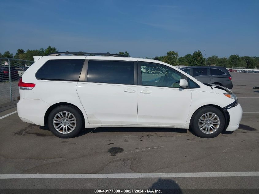 2014 Toyota Sienna Xle V6 8 Passenger VIN: 5TDYK3DC3ES515842 Lot: 40177398