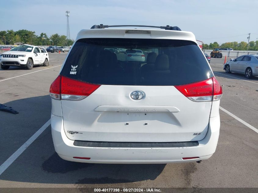 2014 Toyota Sienna Xle V6 8 Passenger VIN: 5TDYK3DC3ES515842 Lot: 40177398