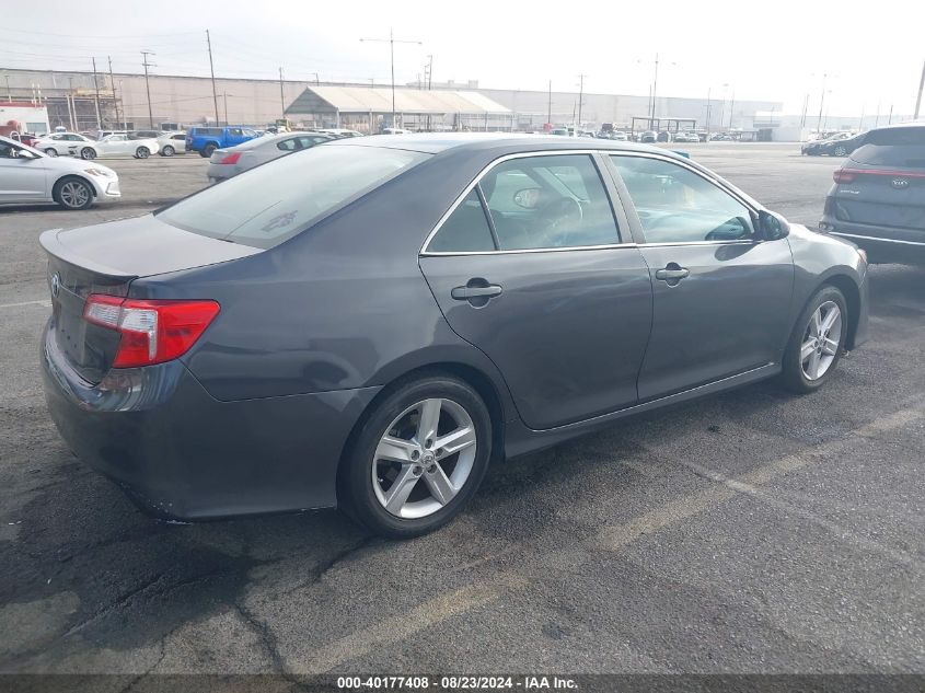 2013 Toyota Camry Se VIN: 4T1BF1FKXDU242780 Lot: 40177408