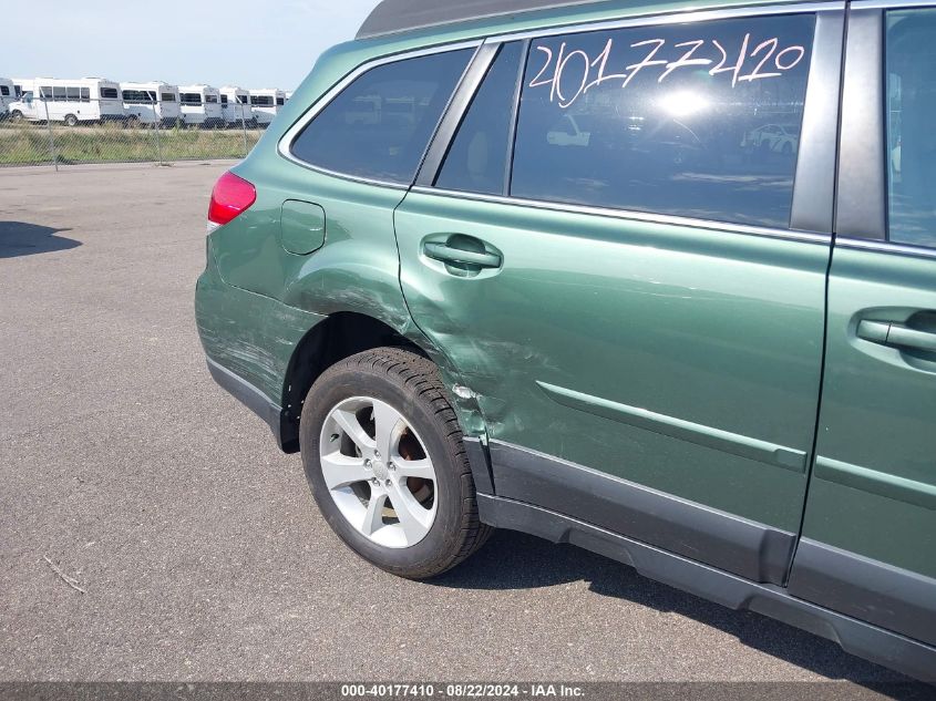 2013 Subaru Outback 2.5I Premium VIN: 4S4BRBCC0D3220352 Lot: 40177410