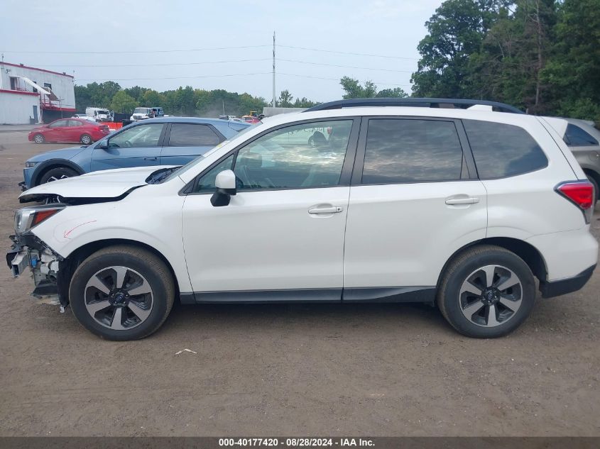 2017 Subaru Forester 2.5I Premium VIN: JF2SJAEC0HH482921 Lot: 40177420