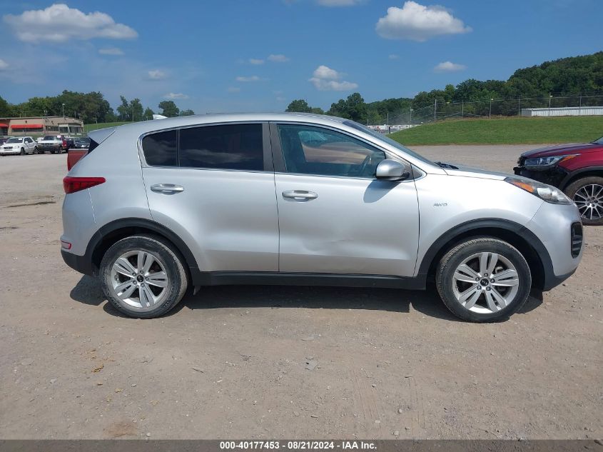 2018 Kia Sportage Lx VIN: KNDPMCAC7J7371629 Lot: 40177453