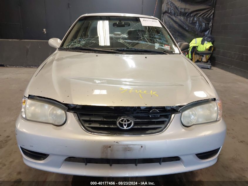 2001 Toyota Corolla Le VIN: 1NXBR12E71Z558589 Lot: 40177456