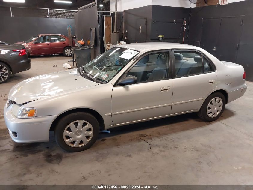 2001 Toyota Corolla Le VIN: 1NXBR12E71Z558589 Lot: 40177456