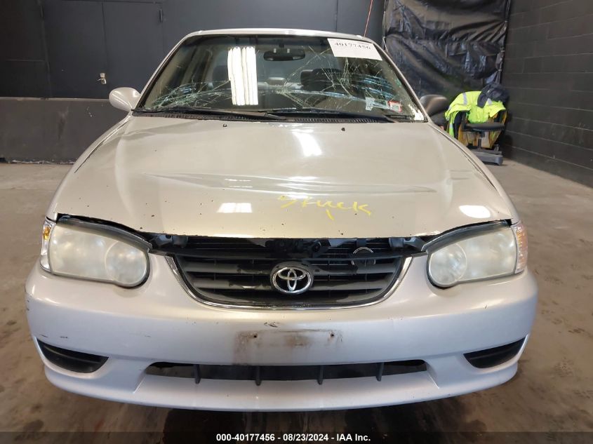 2001 Toyota Corolla Le VIN: 1NXBR12E71Z558589 Lot: 40177456