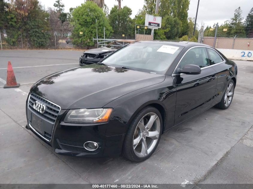 2012 Audi A5 2.0T Premium VIN: WAULFAFR8CA000900 Lot: 40177460