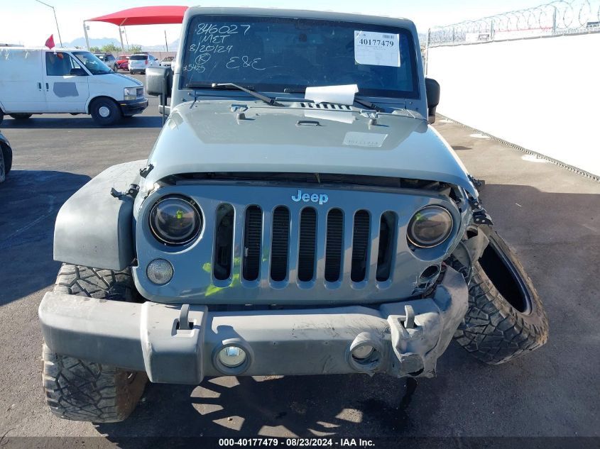 2014 Jeep Wrangler Unlimited Sport VIN: 1C4HJWDG0EL190074 Lot: 40177479