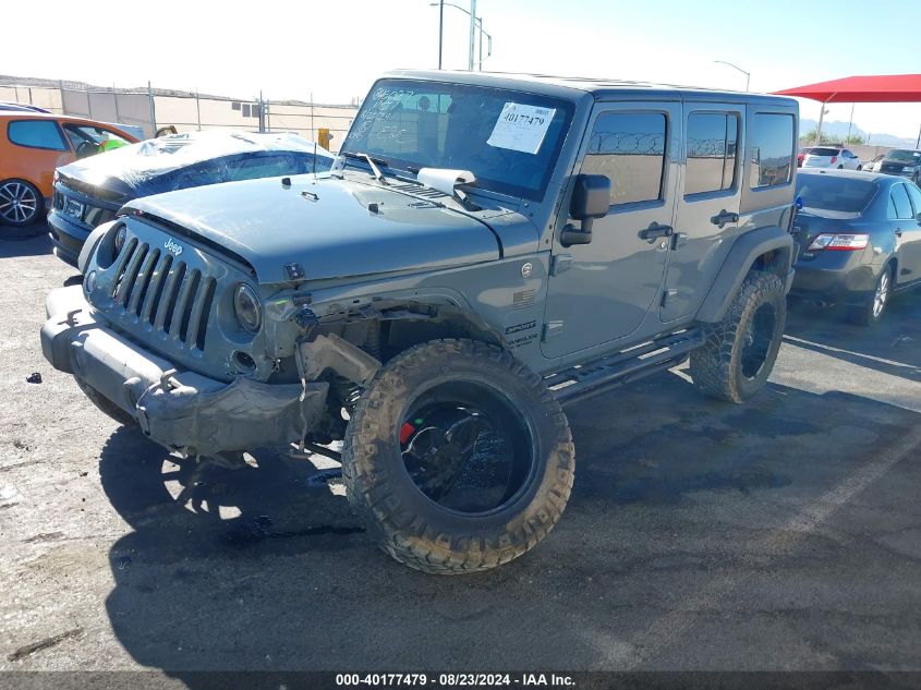 2014 Jeep Wrangler Unlimited Sport VIN: 1C4HJWDG0EL190074 Lot: 40177479