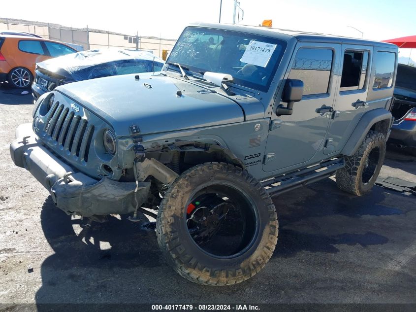 2014 Jeep Wrangler Unlimited Sport VIN: 1C4HJWDG0EL190074 Lot: 40177479