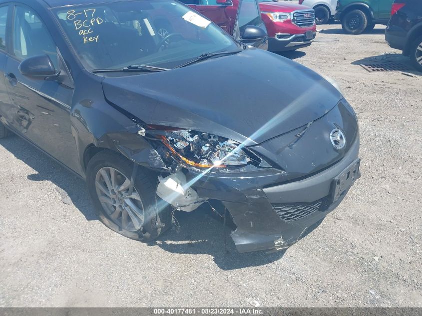 2013 Mazda Mazda3 I Touring VIN: JM1BL1V77D1709827 Lot: 40177481