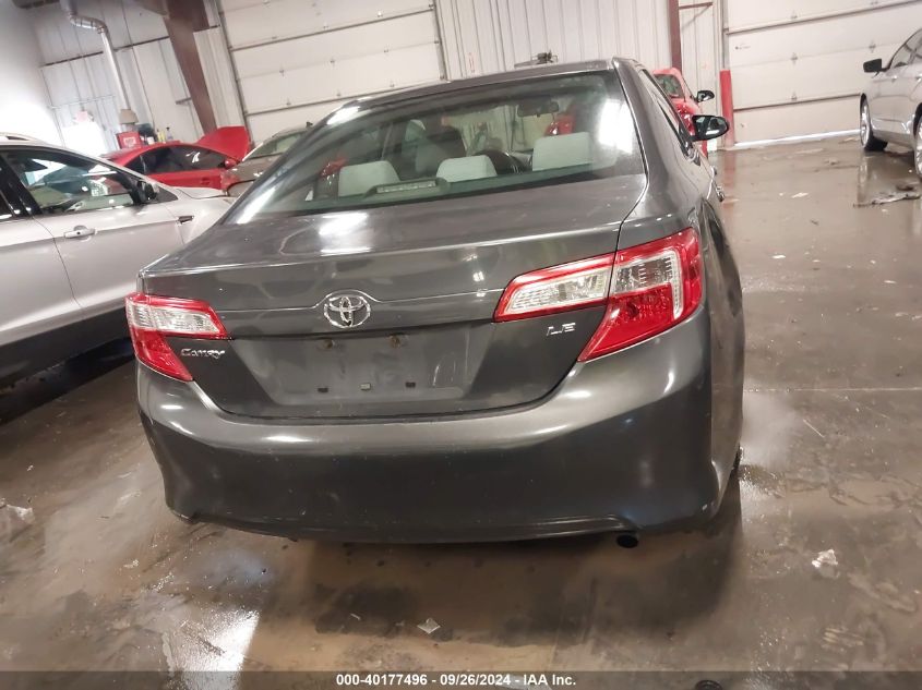 2012 Toyota Camry L/Le/Se/Se Limited Edition/Xle VIN: 4T1BF1FKXCU059264 Lot: 40177496