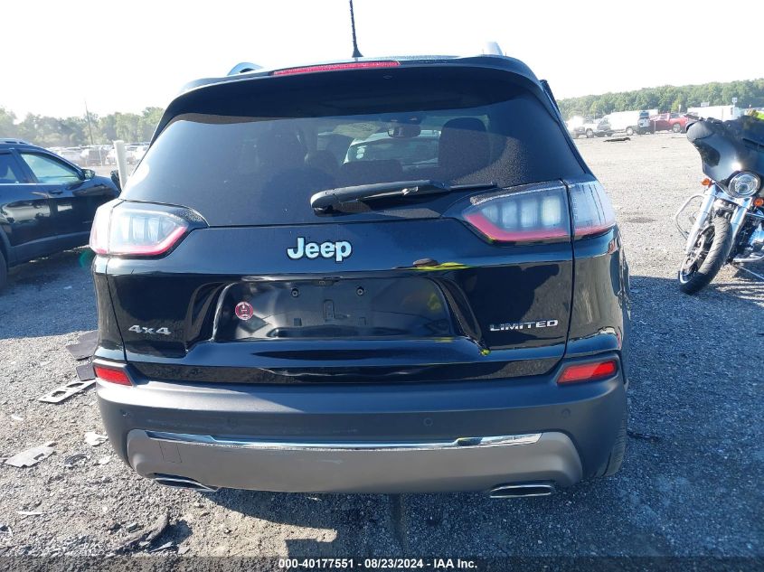 2019 Jeep Cherokee Limited 4X4 VIN: 1C4PJMDX6KD356541 Lot: 40177551