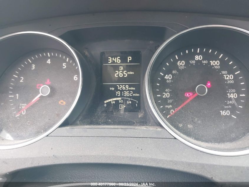 2017 Volkswagen Jetta 1.4T S VIN: 3VW2B7AJ9HM211660 Lot: 40177560