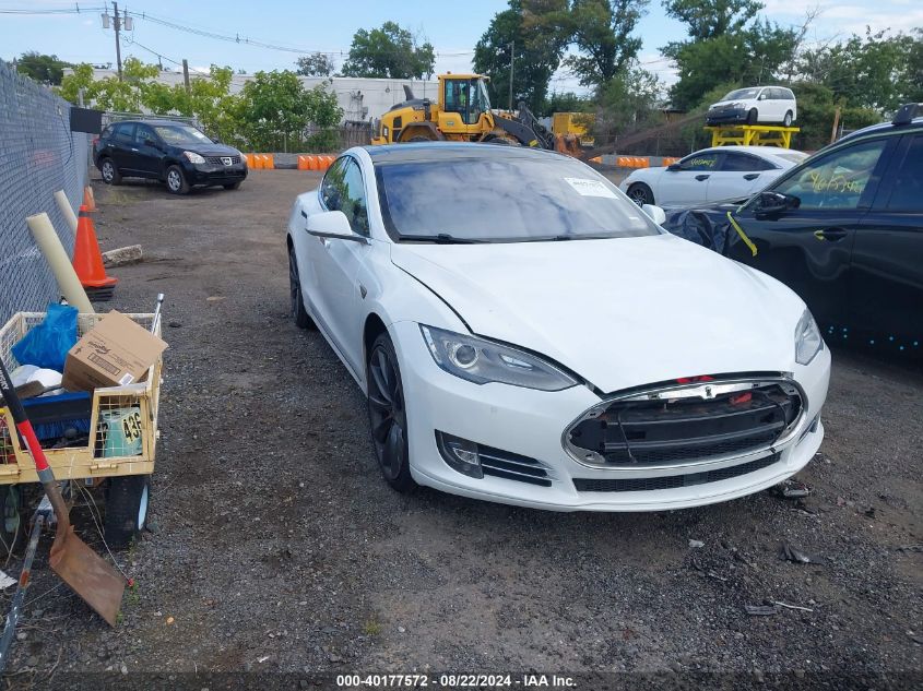 5YJSA1H46FF082247 2015 TESLA MODEL S - Image 1