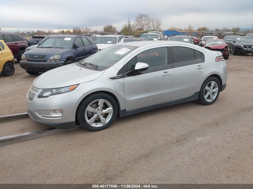 Vin: 1g1ra6e44eu123599, lot: 40665675, chevrolet volt 20142