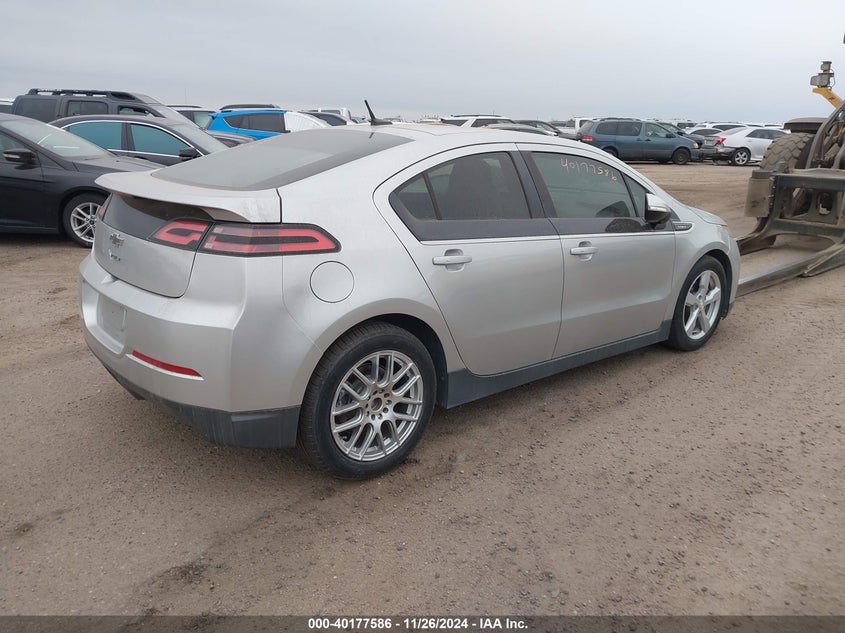 Vin: 1g1ra6e44eu123599, lot: 40665675, chevrolet volt 20144