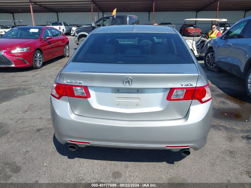 2010 Acura Tsx 2.4 VIN: JH4CU2E66AC017801 Lot: 40177589