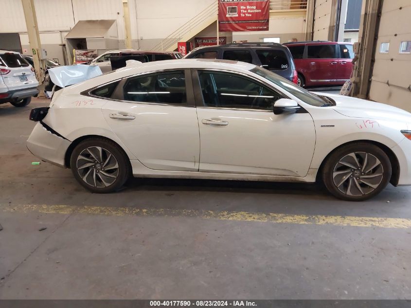 2022 Honda Insight Touring VIN: 19XZE4F94NE015024 Lot: 40177590